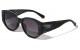 Thick Temple Crystal Color Sunglasses p1063