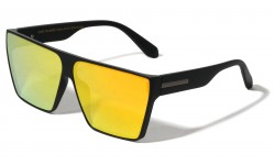 Color Mirror Lens Square Sunglasses p1067