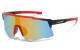 Xloop Semi-Rimless Shield Sunglasses x3692