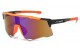 Xloop Semi-Rimless Shield Sunglasses x3692