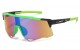 Xloop Semi-Rimless Shield Sunglasses x3692