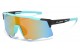 Xloop Semi-Rimless Shield Sunglasses x3692