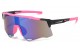 Xloop Semi-Rimless Shield Sunglasses x3692