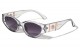 Lion Head Metallic Rimless Sunglasses lh-m7837