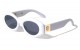 Lion Head Retro Oval Sunglasses lh-p4117