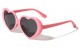 Curved Frame Heart Shape Sunglasses p1049-heart