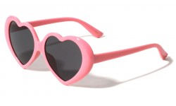 Curved Frame Heart Shape Sunglasses p1049-heart