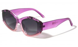 Crystal Color Rimless Side Sunglasses p1074