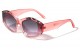 Crystal Color Rimless Side Sunglasses p1074