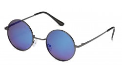 Classic Metallic Round Sunglasses 711050-rv