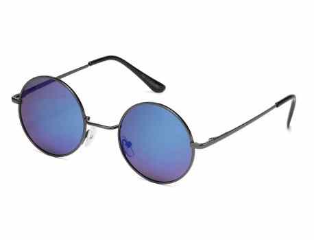 Classic Metallic Round Sunglasses 711050-rv