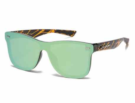 Xloop Square Two Tone Frame Sunglasses x3697