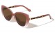 Chain Color Temple Cat Eye Sunglasses p30630