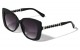 Chain Color Temple Cat Eye Sunglasses p30630