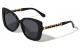 Chain Color Temple Cat Eye Sunglasses p30630