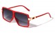 Flat Top Gold Hinge Accent Sunglasses p30637