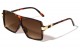 Flat Top Gold Hinge Accent Sunglasses p30637