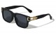 Art Deco Hinge Accent Square Sunglasses p30638