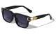 Art Deco Hinge Accent Square Sunglasses p30638