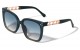 Cross Pattern Temple Cat Eye Sunglasses p30631