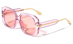 Metallic Butterfly Frame Sunglasses p30586