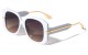 Metallic Butterfly Frame Sunglasses p30586