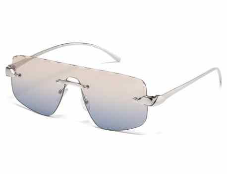 Giselle Metallic Rimless Sunglasses gsl28241