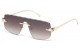 Giselle Metallic Rimless Sunglasses gsl28241