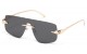 Giselle Metallic Rimless Sunglasses gsl28241