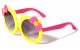 Kids Duotone Round Frame Sunglasses k820