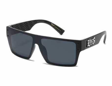 Locs Black Square Sunglasses loc91230-bk