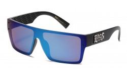 Locs Square Mirrored Lens Shades loc91142-mbrv