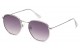 Classic  Metallic Square Sunglasses 711045