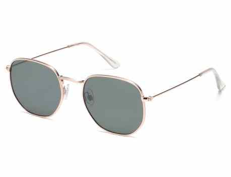 Classic  Metallic Square Sunglasses 711045