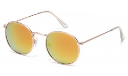 Classic Metallic Round Sunglasses 711046