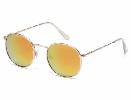 Classic Metallic Round Sunglasses 711046