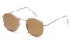 Classic Metallic Round Sunglasses 711046