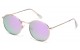 Classic Metallic Round Sunglasses 711046