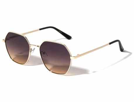 Metallic Butterfly Frame Sunglasses m10967