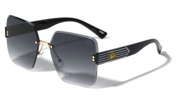 GLO Rimless Diamond Edge Cut Lens glo-m227