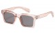 Polycarbonate Temple Square Sunglasses sup15012