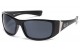 Locs Sports Wrap Sunglasses loc91216-bk