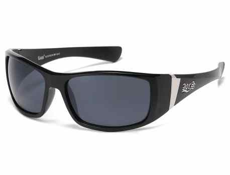 Locs Slim Matte Black Wrap Shades loc91133-mb