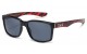  Locs Square Polymer Sunglasses loc91227-mix