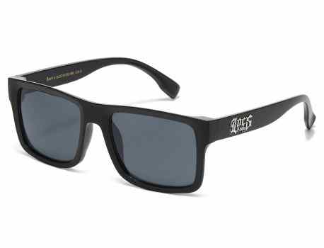 Locs Black Square Sunglasses loc91233-bk