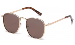 Classic  Metallic Square Sunglasses 711045