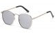 Classic  Metallic Square Sunglasses 711060