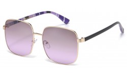 Giselle Metallic Square Sunglasses gsl28296