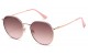 Giselle Metallic Round Sunglasses gsl28294