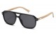 Bamboo Wood Aviator Sunglasses 88001